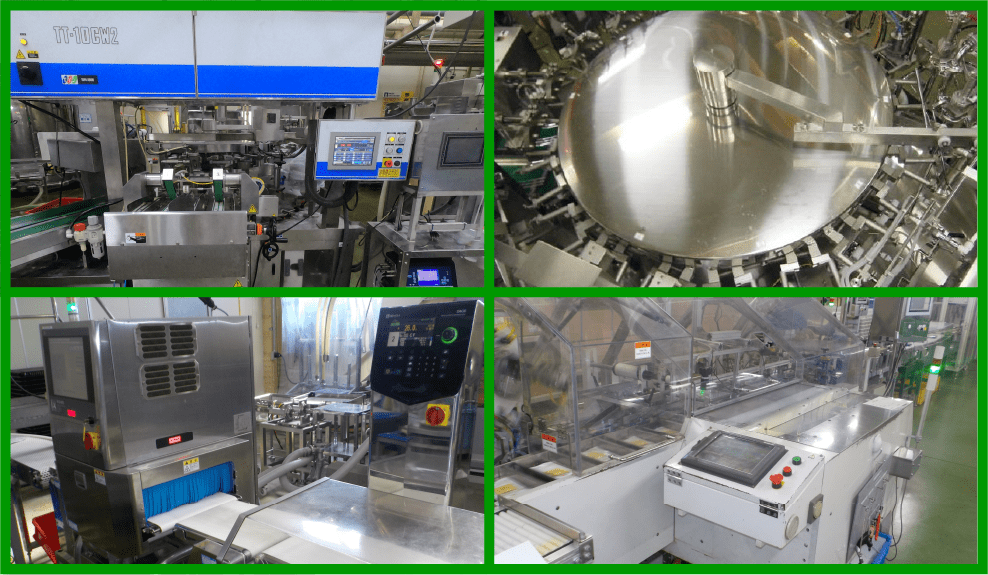 画像：レトルト製品製造設備