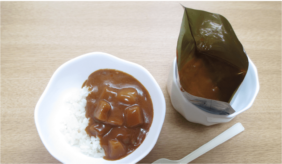 画像：レトルト食品